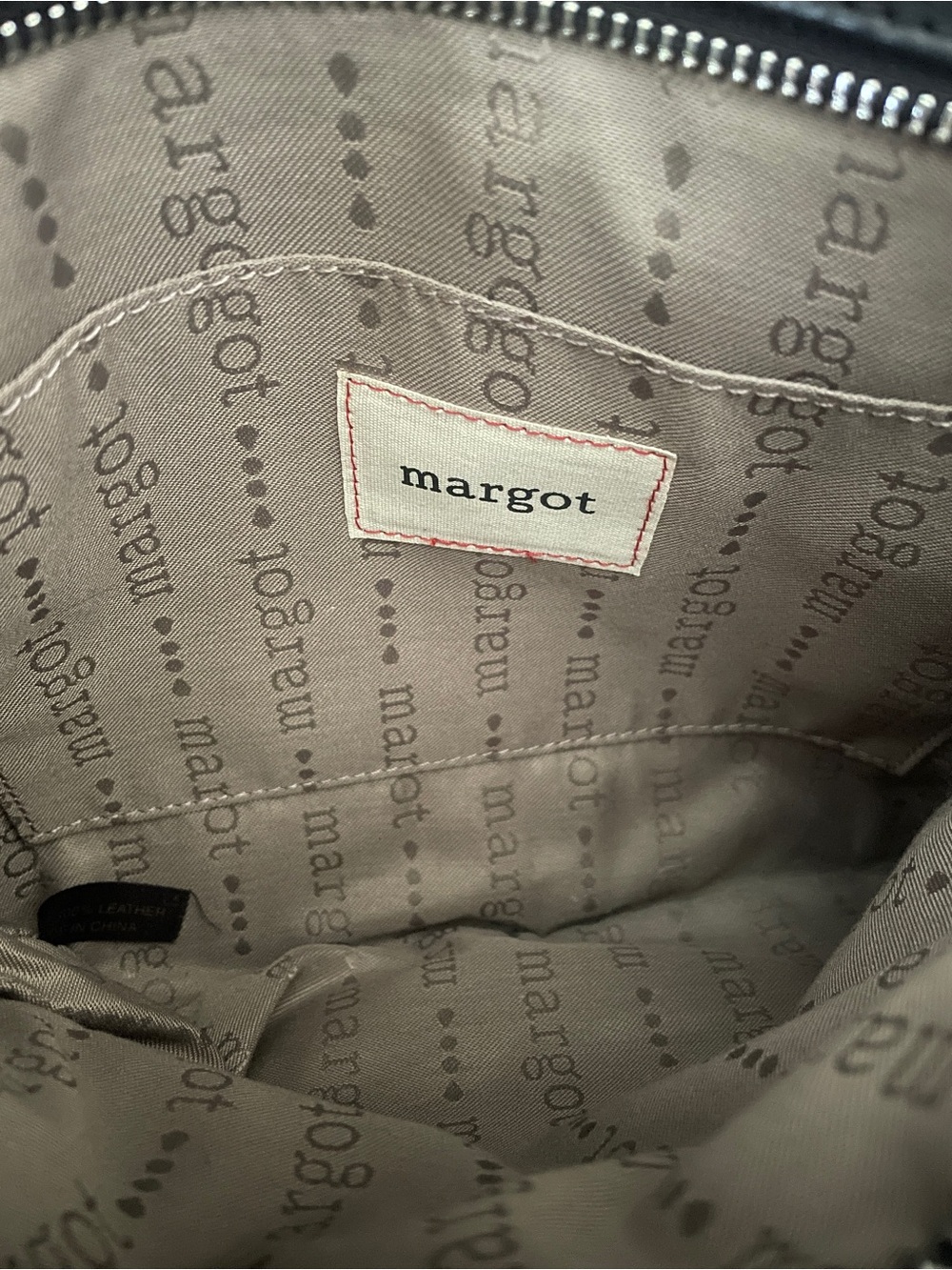 Margot New York Black Leather Crossbody Bag - Picture 8 of 12